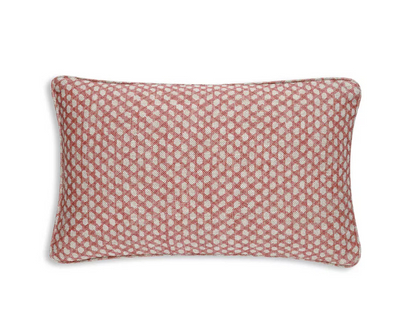 Pink Wicker Pillow