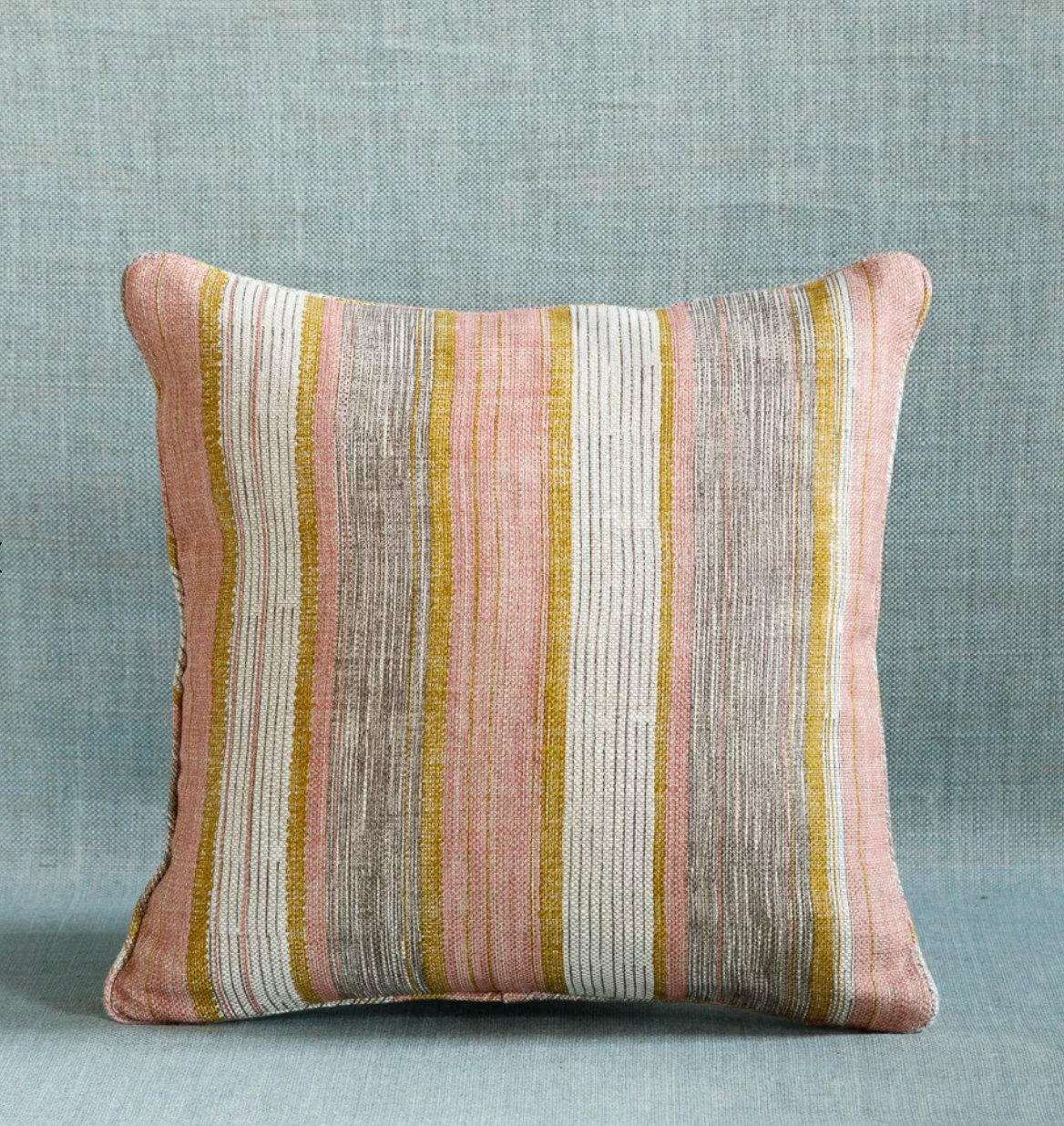 Pink & Yellow Carskiey Pillow