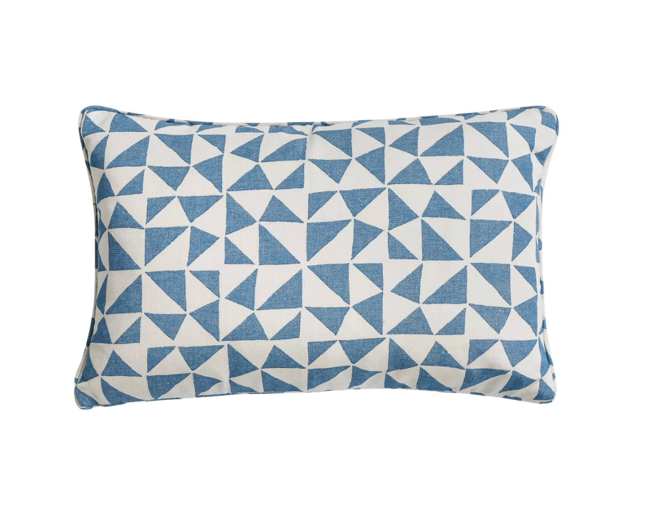 Bright Blue Circus Pillow
