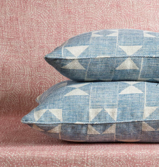 Blue Flag Pillow