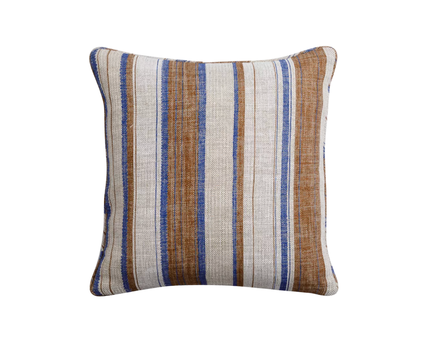 Brown and Blue Carskiey Pillow