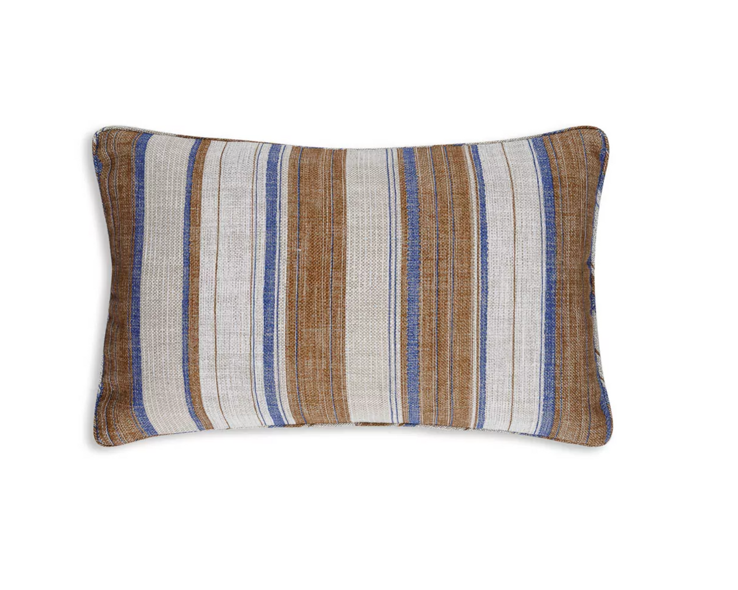 Brown and Blue Carskiey Pillow