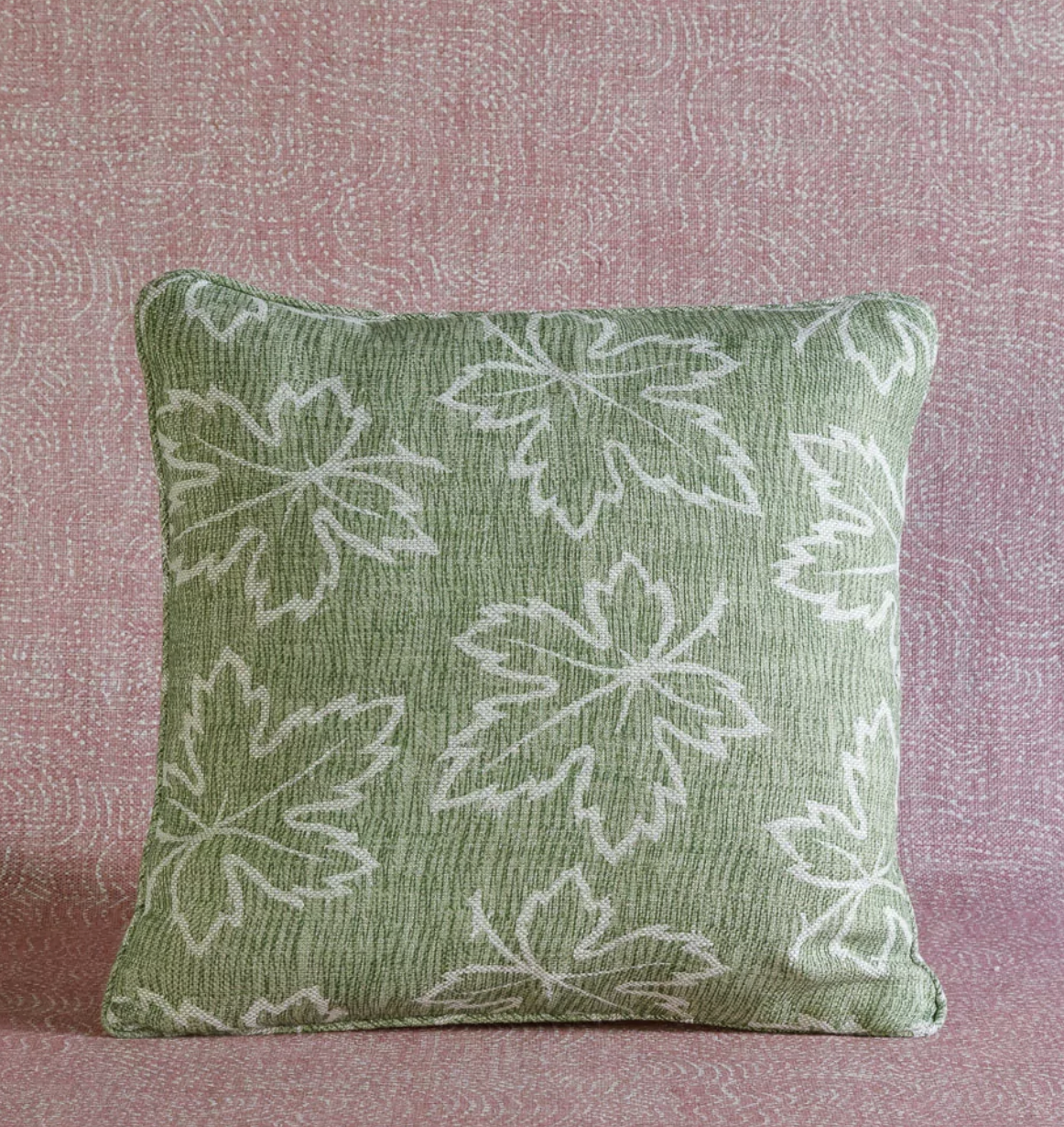 Green Maple Pillow