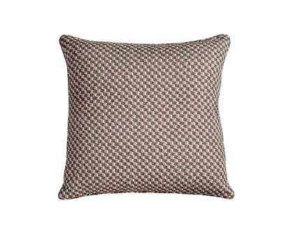 Green and Pink Ruffle Pillow