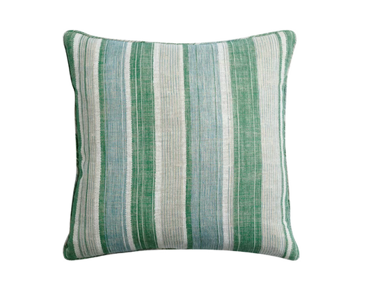Green and Blue Carskiey Pillow