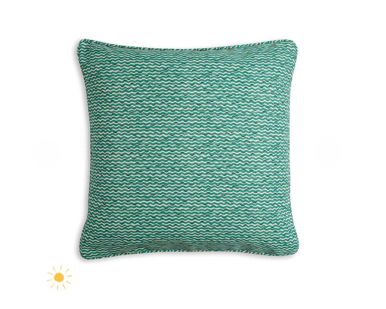 Green Popple Pillow Outdoor