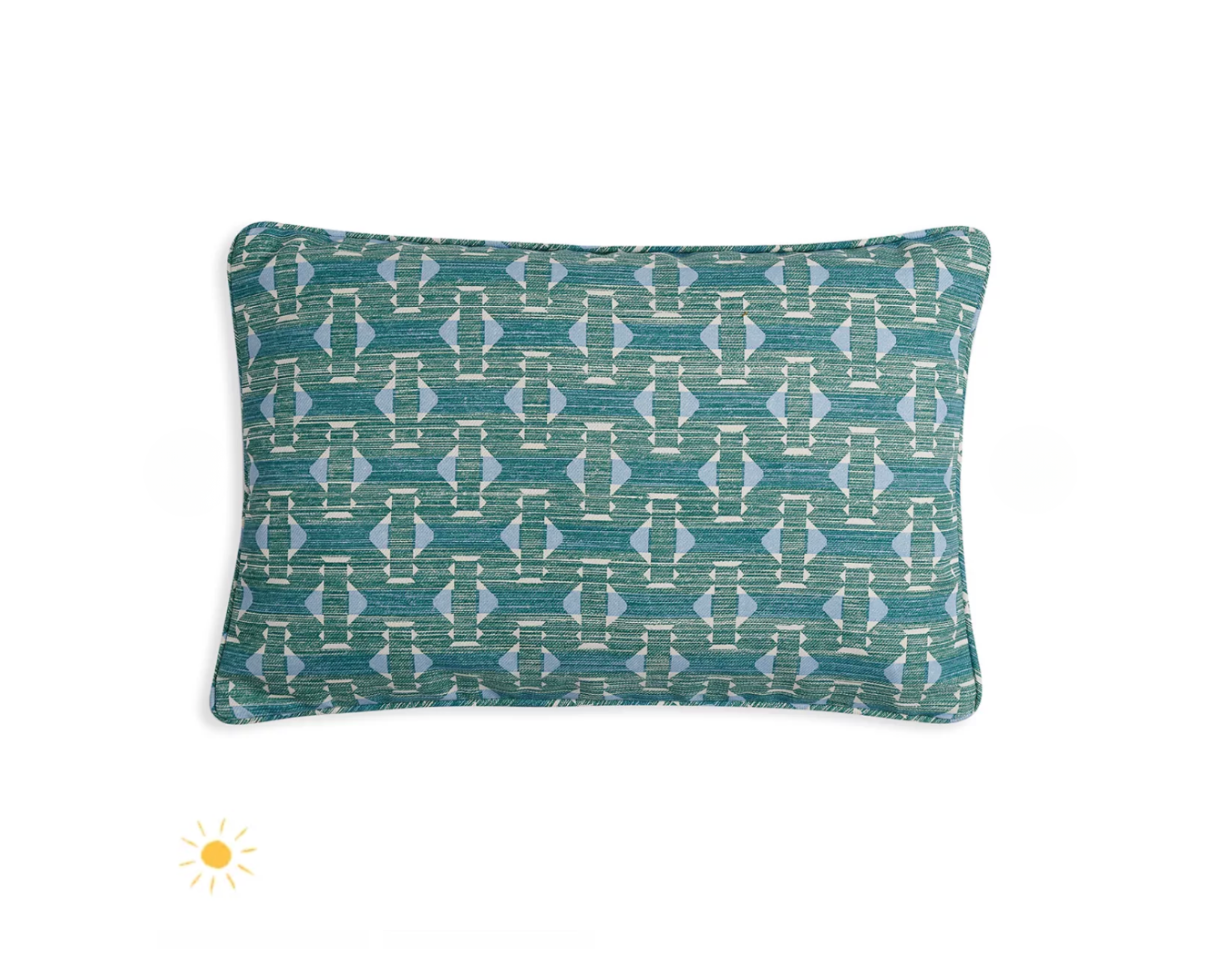 Green Sicily Pillow Outdoor