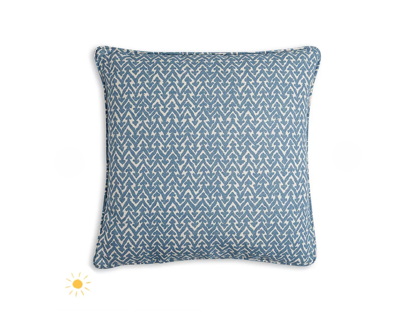Blue Rabanna Pillow Outdoor