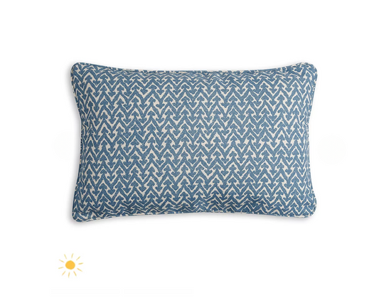 Blue Rabanna Pillow Outdoor