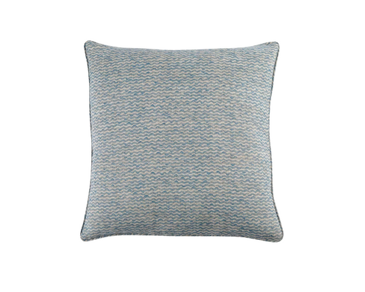 Light Blue Popple Pillow