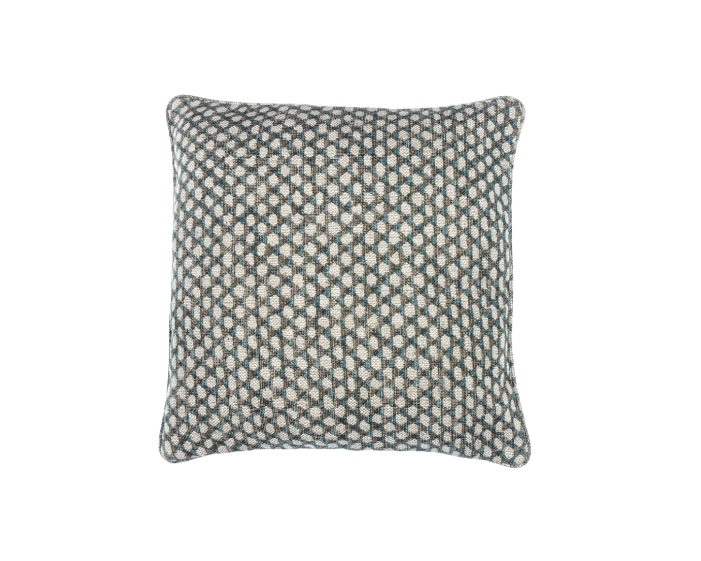 Neutral Wicker Pillow