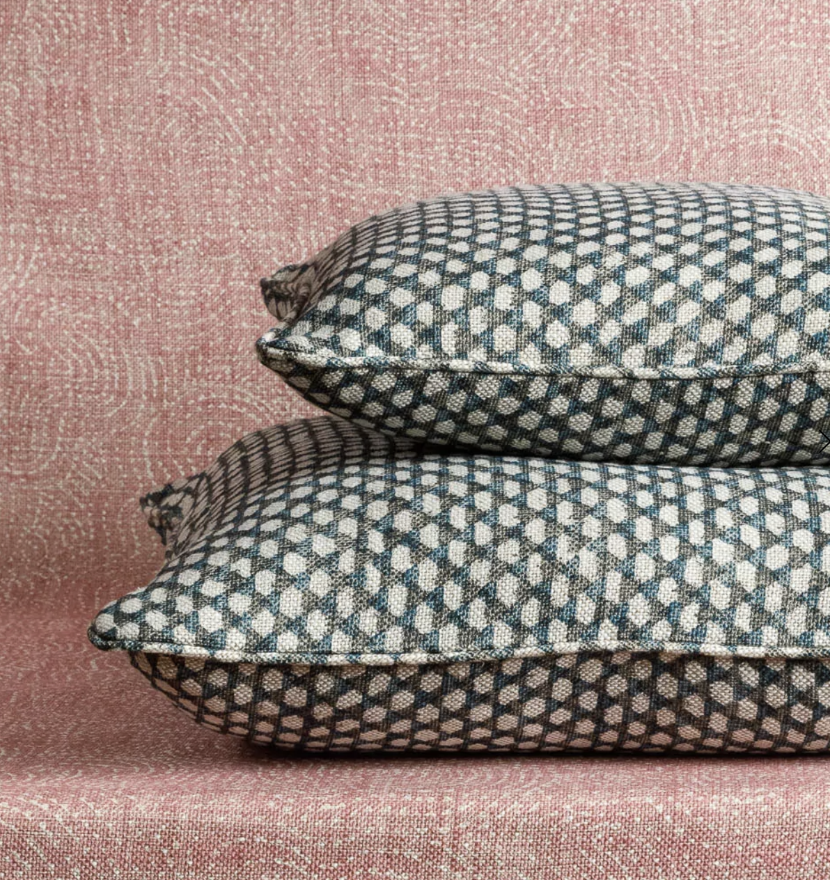 Neutral Wicker Pillow