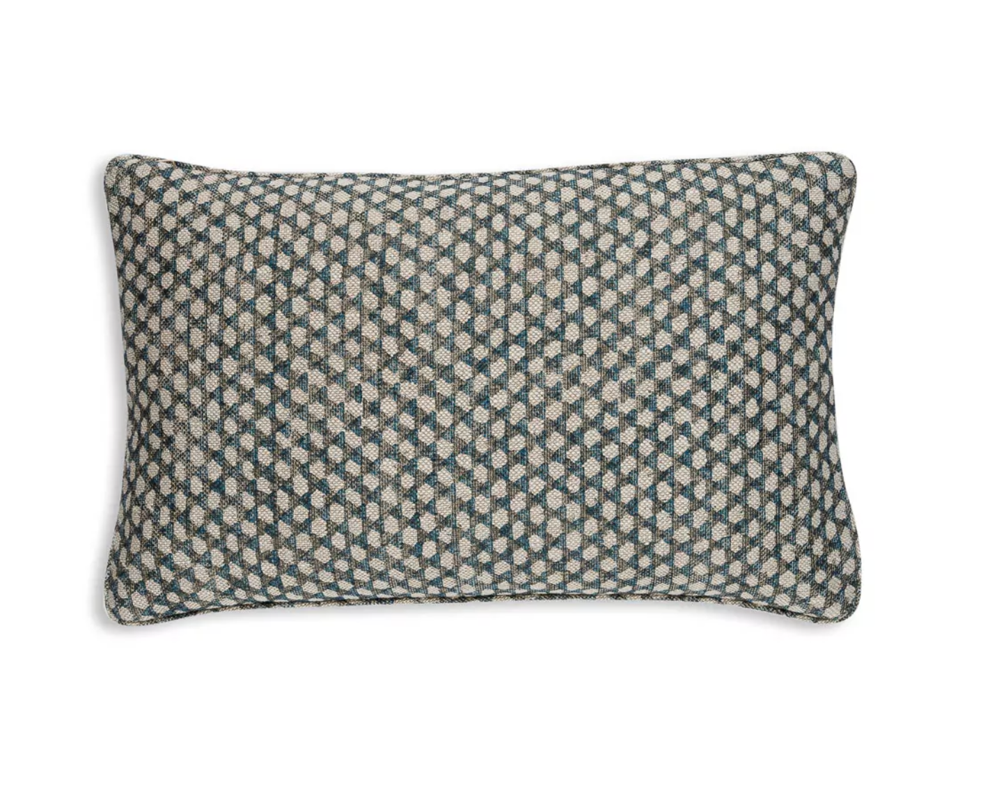 Neutral Wicker Pillow
