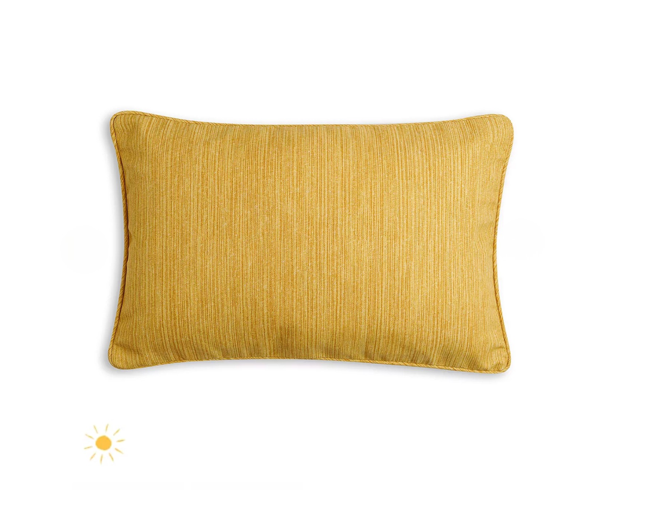 Yellow Brick Road Strie Pillow Outdoor
