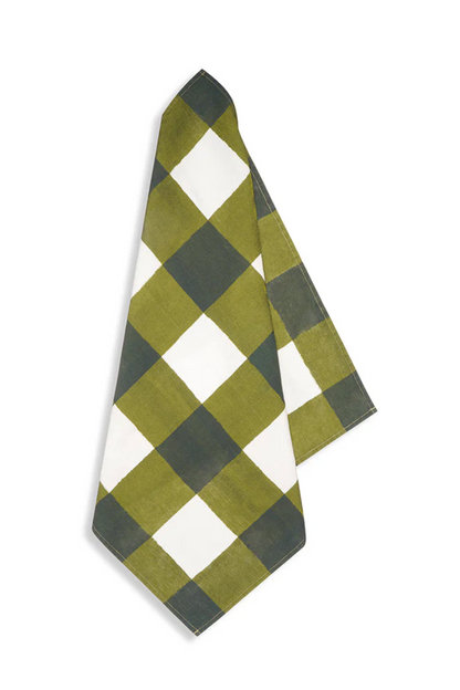 Gingham Linen Napkin - Set of 4