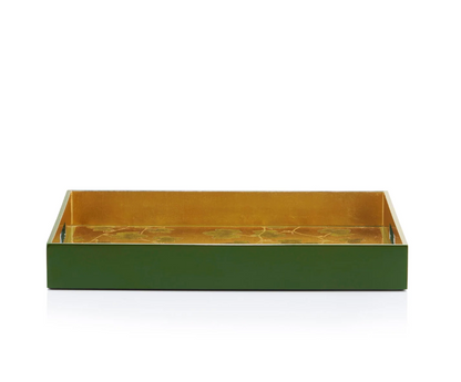 Gold Leaf Lacquered Tray