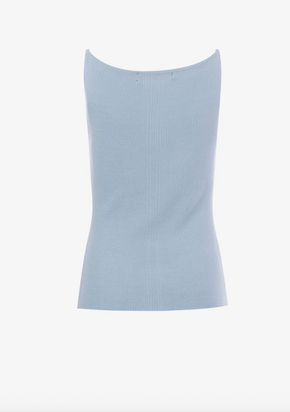 Halter Rib Top