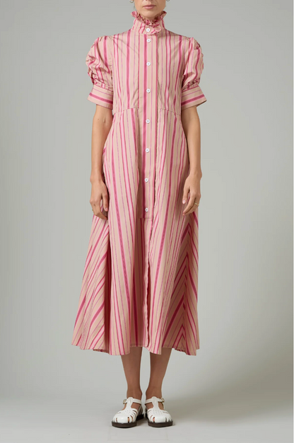 Venetia Dress Capri Stripes
