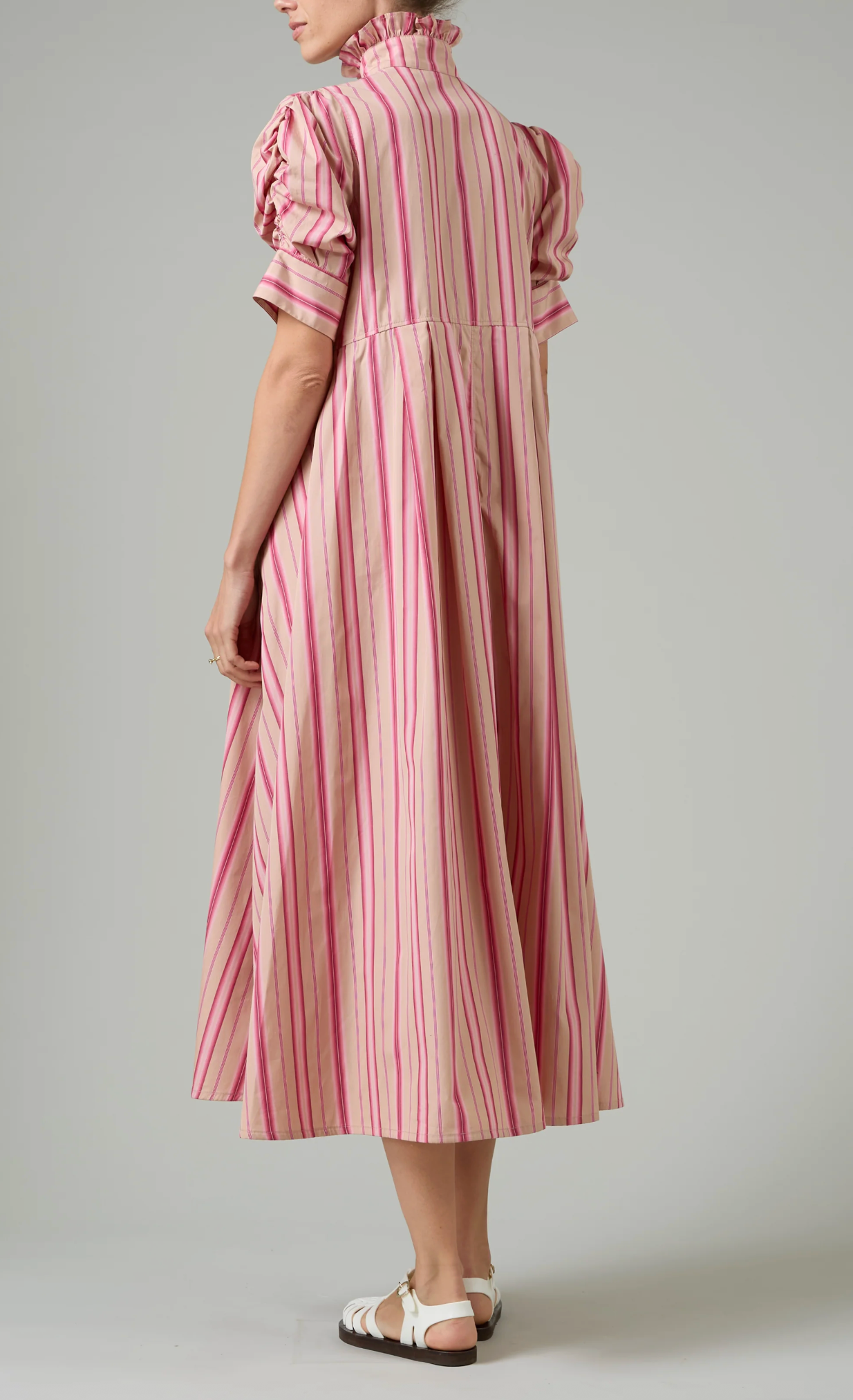 Venetia Dress Capri Stripes