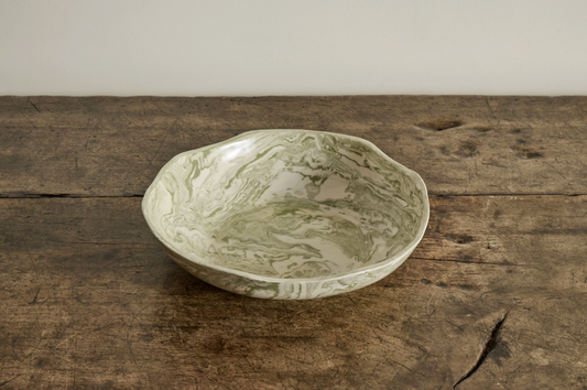Marbleized Large Bowl