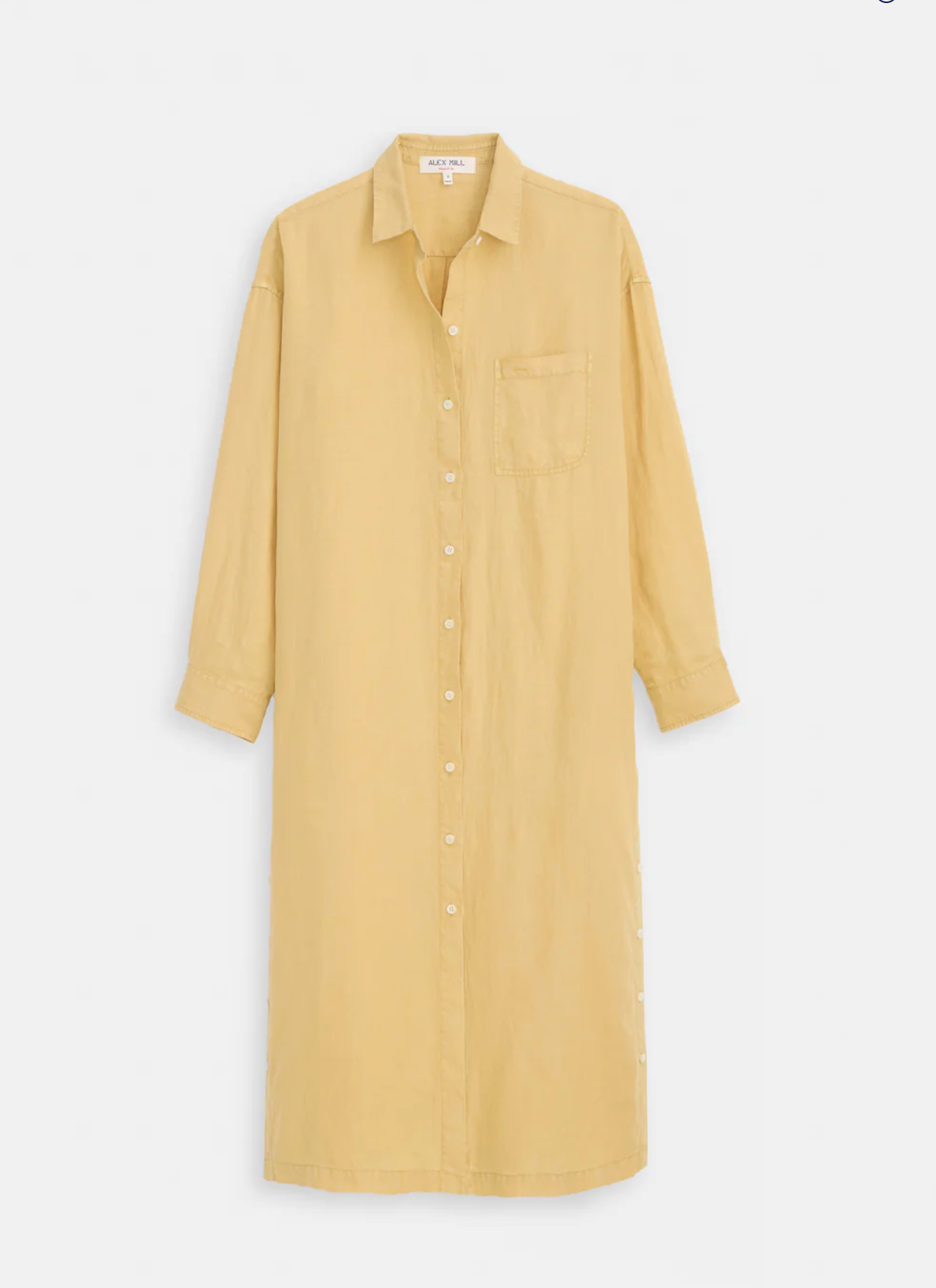 Kerry Shirtdress In Linen