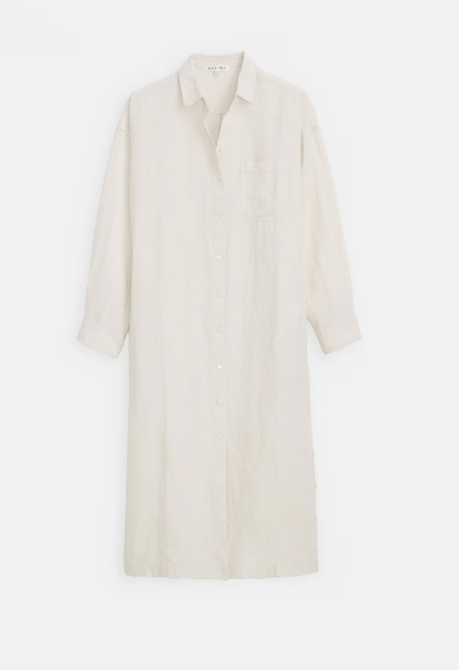 Kerry Shirtdress In Linen