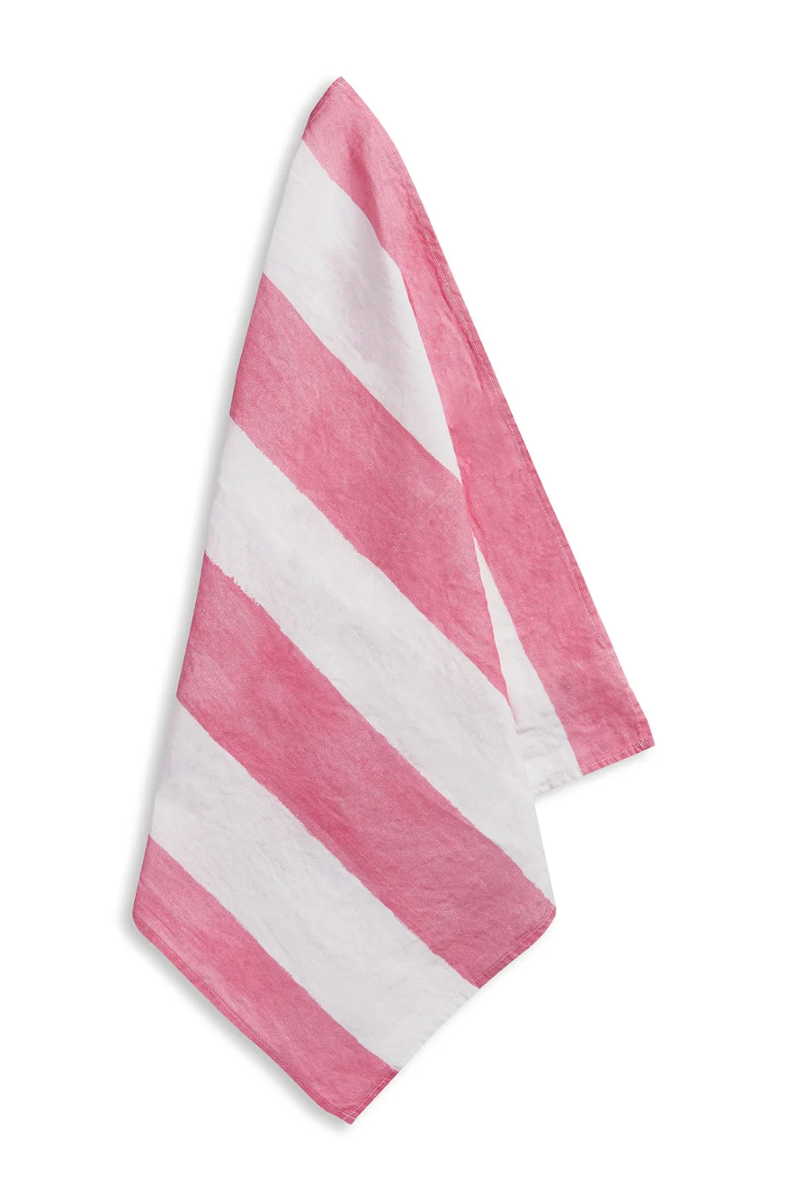 Striped Linen Napkin - Set of 4