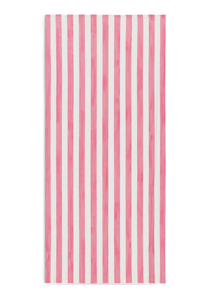 Striped Linen Tablecloth