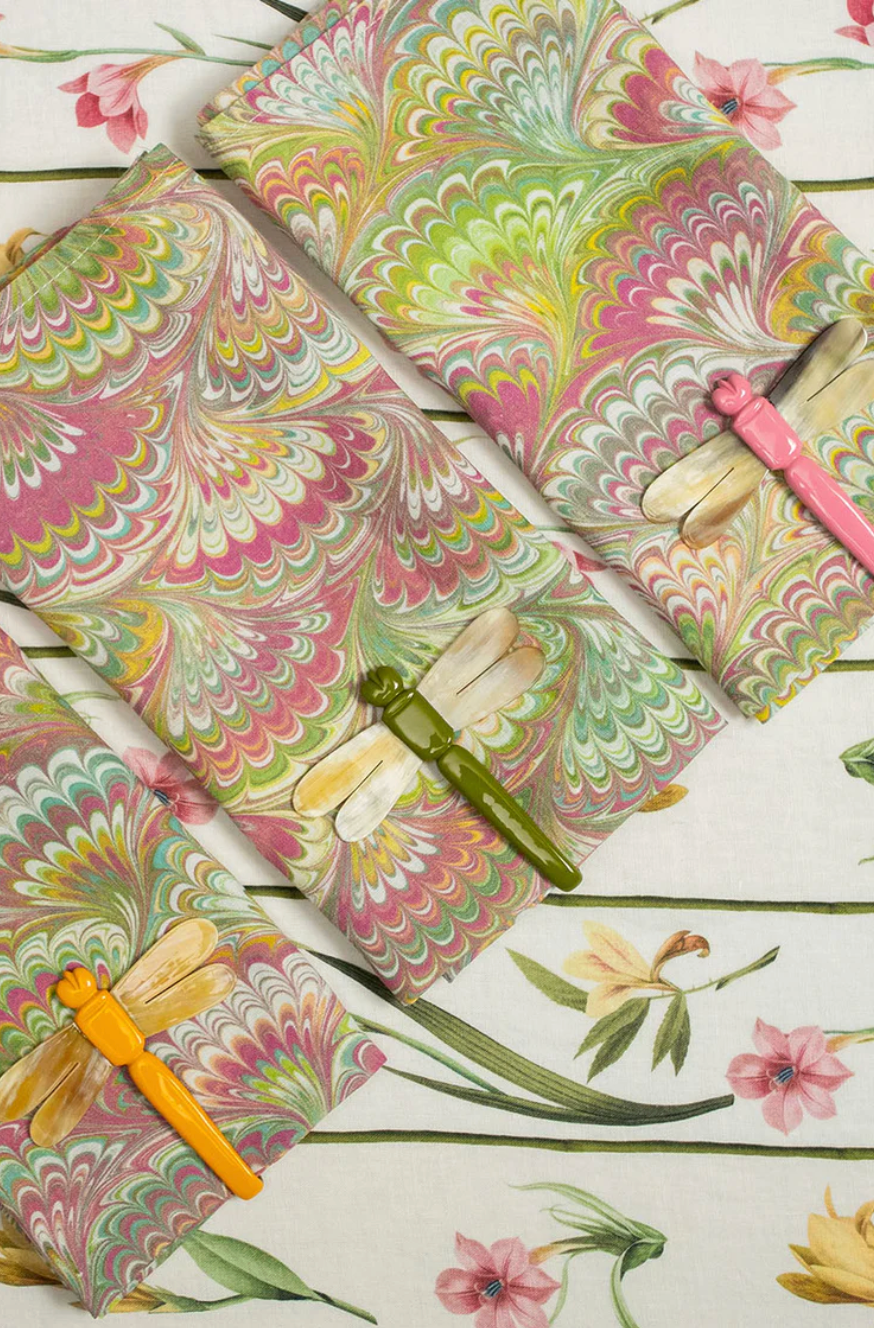 Dragonfly Napkin Clip - set of 4