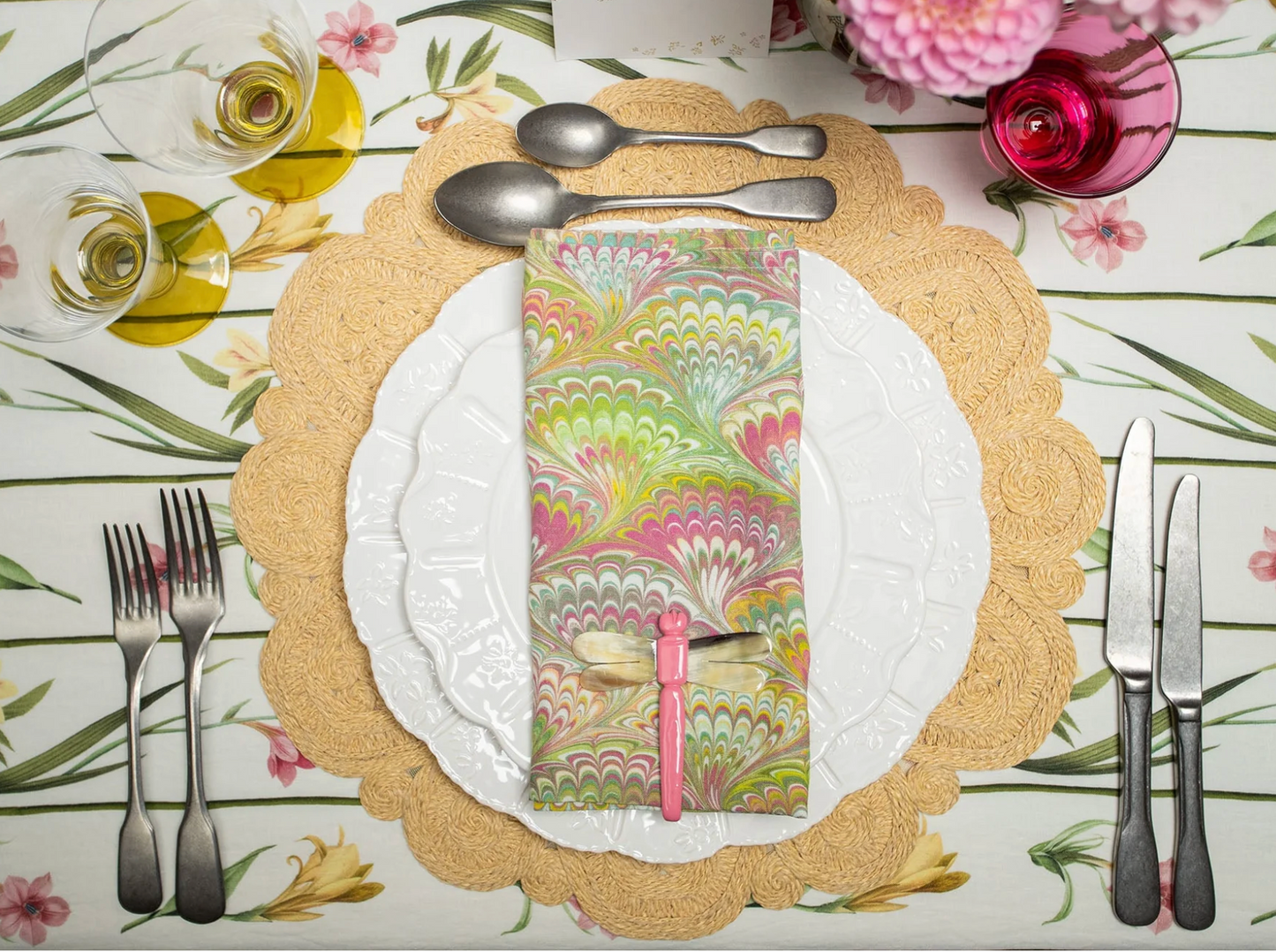 Dragonfly Napkin Clip - set of 4