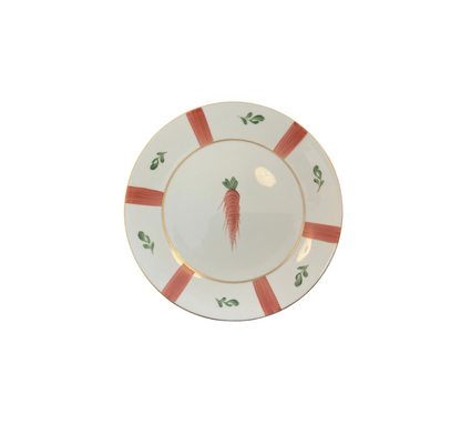 Set of Salad/Dessert Plates in Potager Du Roy (King's Vegetable Garden)