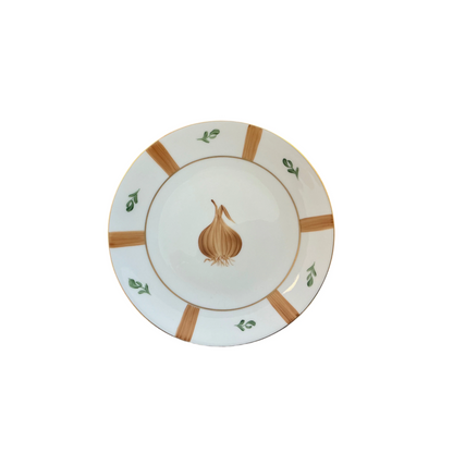 Set of Salad/Dessert Plates in Potager Du Roy (King's Vegetable Garden)