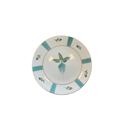Set of Salad/Dessert Plates in Potager Du Roy (King's Vegetable Garden)