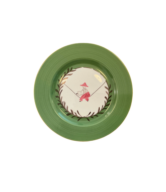 Set of Salad/Dessert Plates in Indes Galantes Pattern