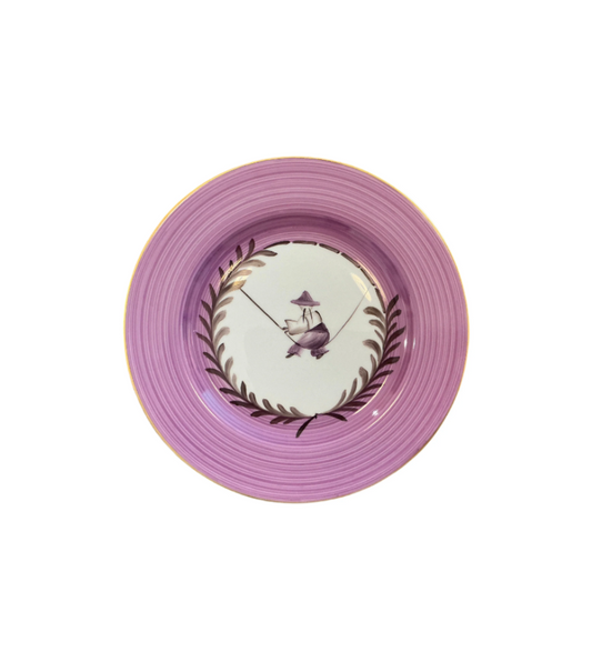 Set of Salad/Dessert Plates in Indes Galantes Pattern