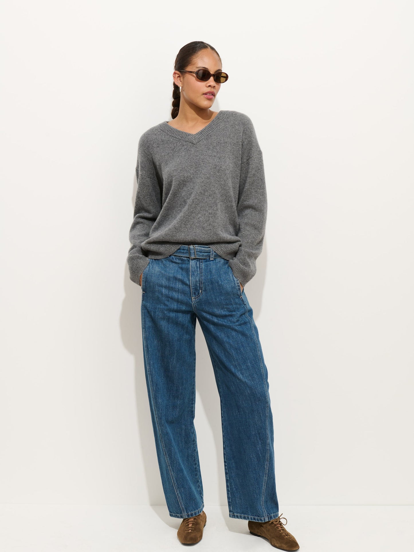 Rowan V-Neck Sweater