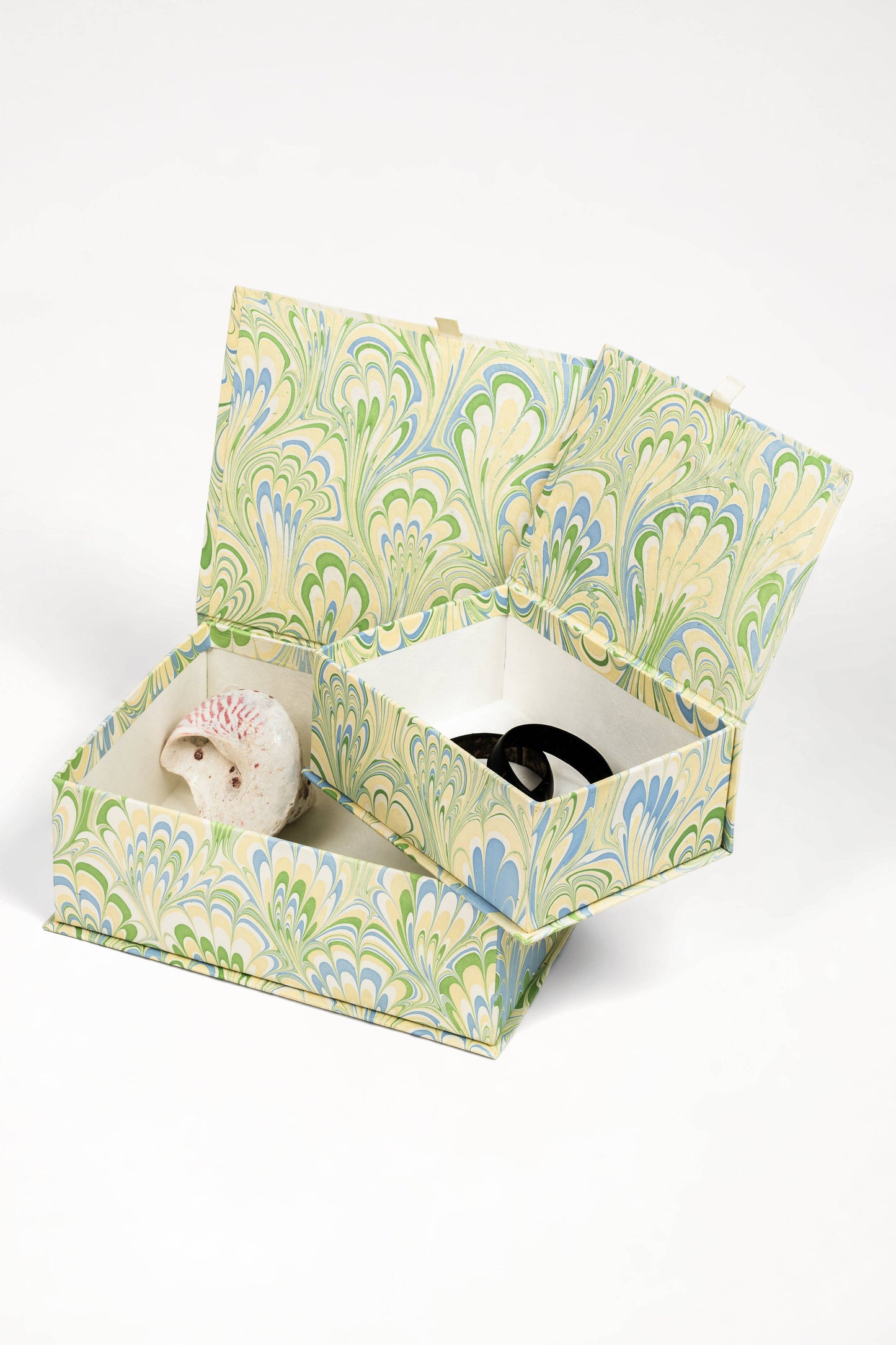 Hand-Marbled Keepsake Box Set