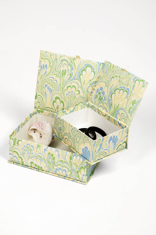 Hand-Marbled Keepsake Box Set