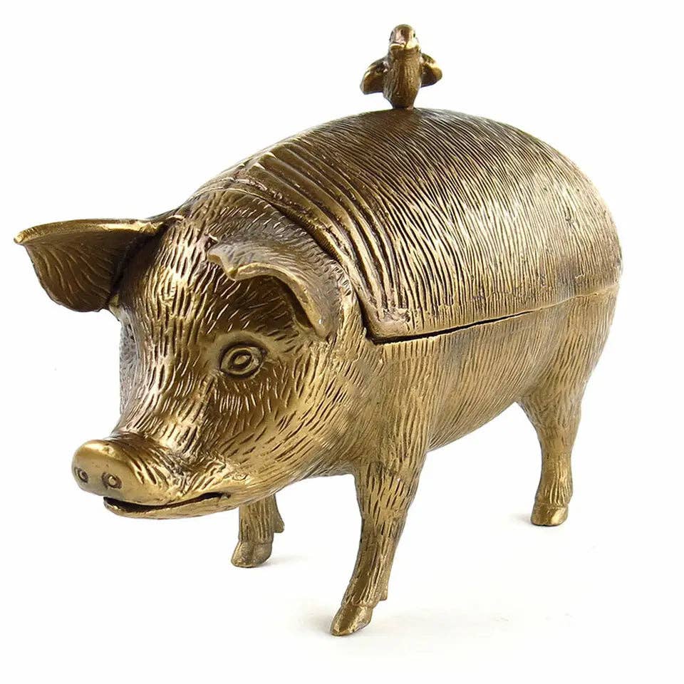 Pig with Bird Storage Box