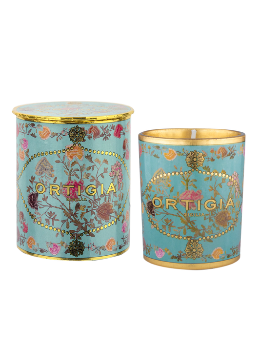 Ortigia Decorated Candle