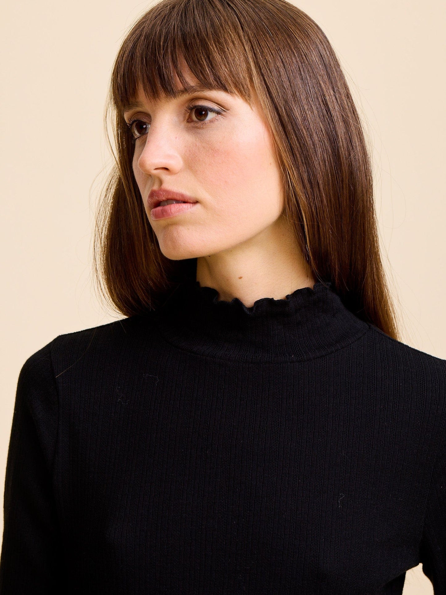 Carmela Pointelle Turtleneck