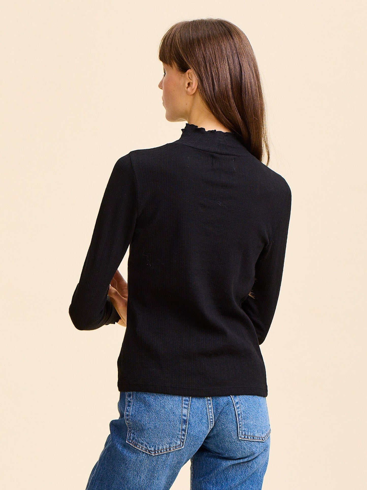 Carmela Pointelle Turtleneck