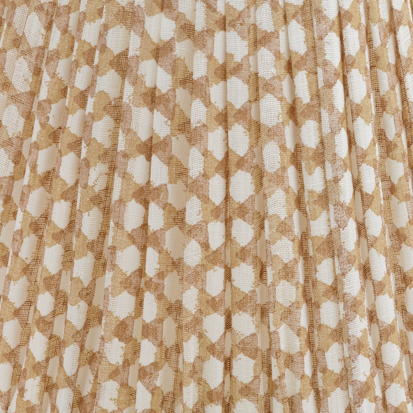 Nut Brown Wicker Round Lampshade