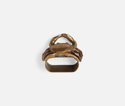 Edgar Crab Napkin Rings Set of 4